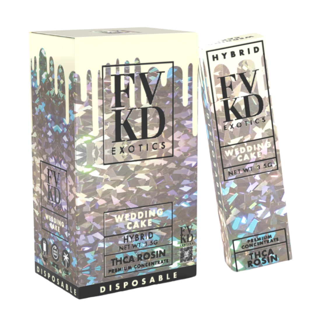 6 PACK Bundles FVKD EXOTICS THCA ROSIN DISPOSABLE 3.5 FVKD.co