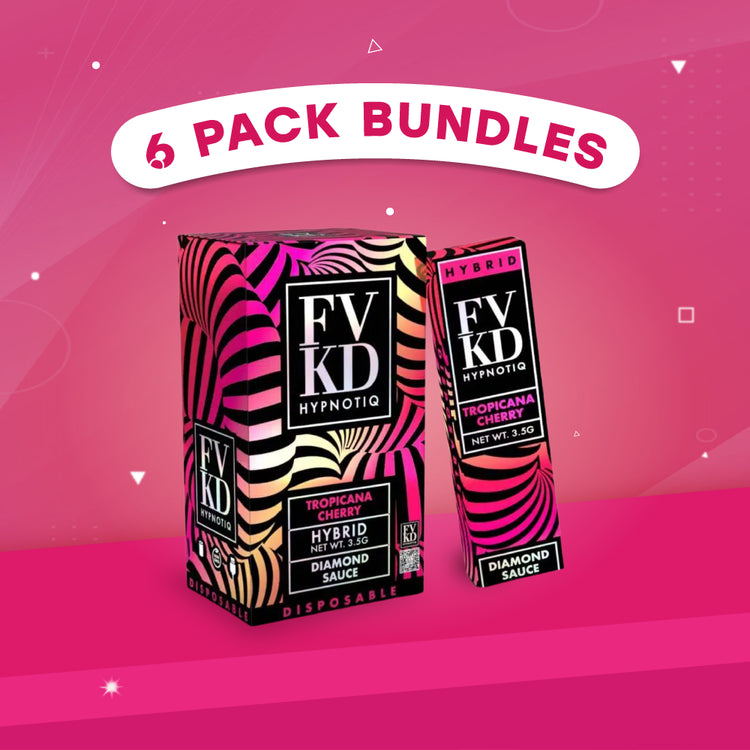 6 PACK Bundles FVKD HYPNOTIQ DIAMOND SAUCE DISPOSABLE | 3.5g - FVKD.co