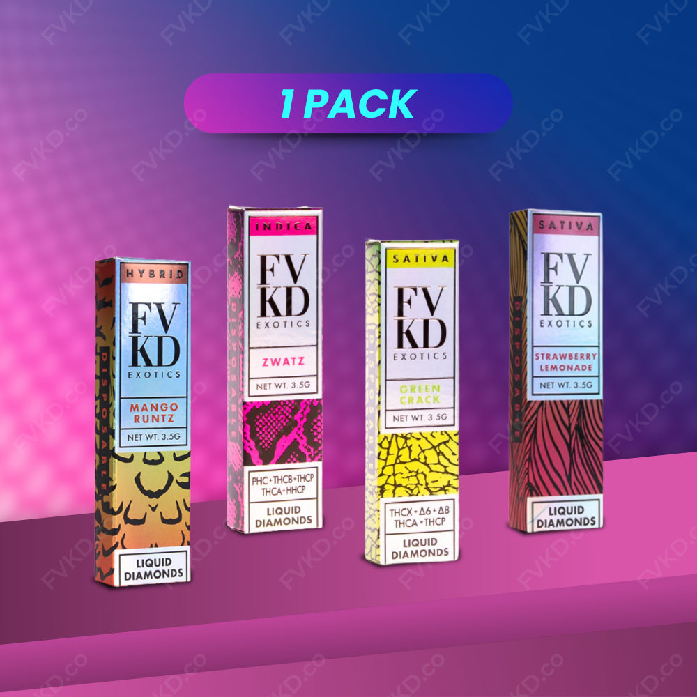 FVKD LIQUID DIAMONDS DISPOSABLE | 3.5G* - FVKD.co