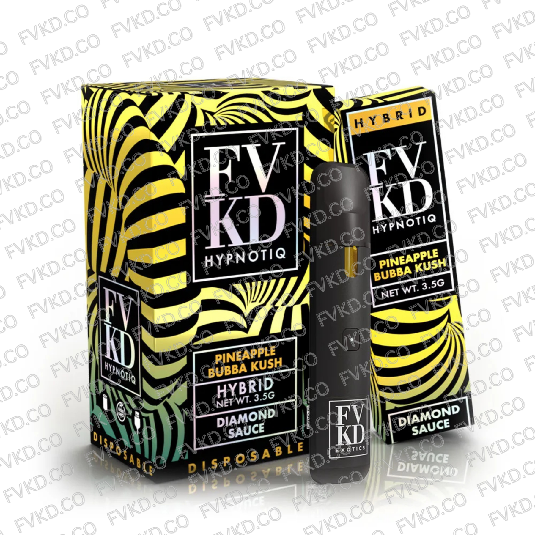 FVKD HYPNOTIQ DIAMOND SAUCE DISPOSABLE | 3.5g , VI FVKD HYPNOTIQ DIAMOND SAUCE DISPOSABLE | 3.5g , VI