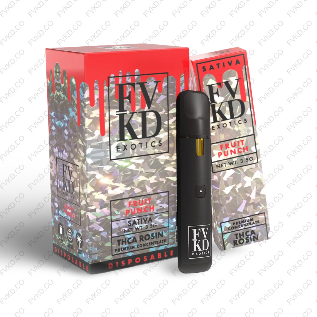 FVKD EXOTICS THCA ROSIN DISPOSABLE | 3.5G