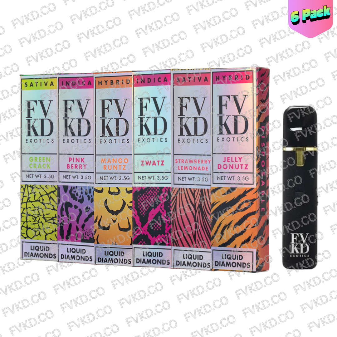 FVKD LIQUID DIAMONDS DISPOSABLE | 3.5G , VI