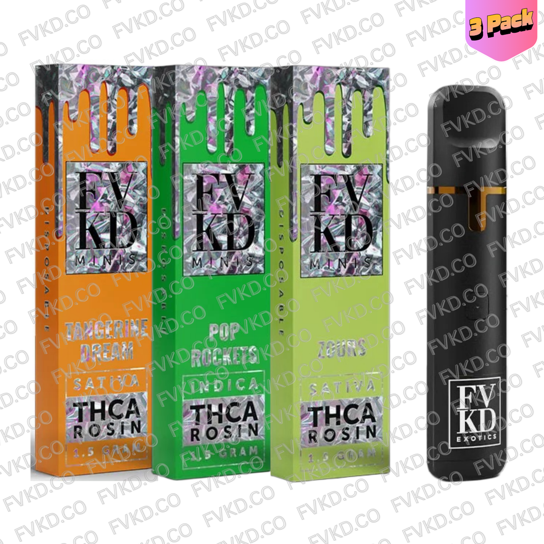 FVKD MINIS THCA ROSIN DISPOSABLE 1.5G ,III
