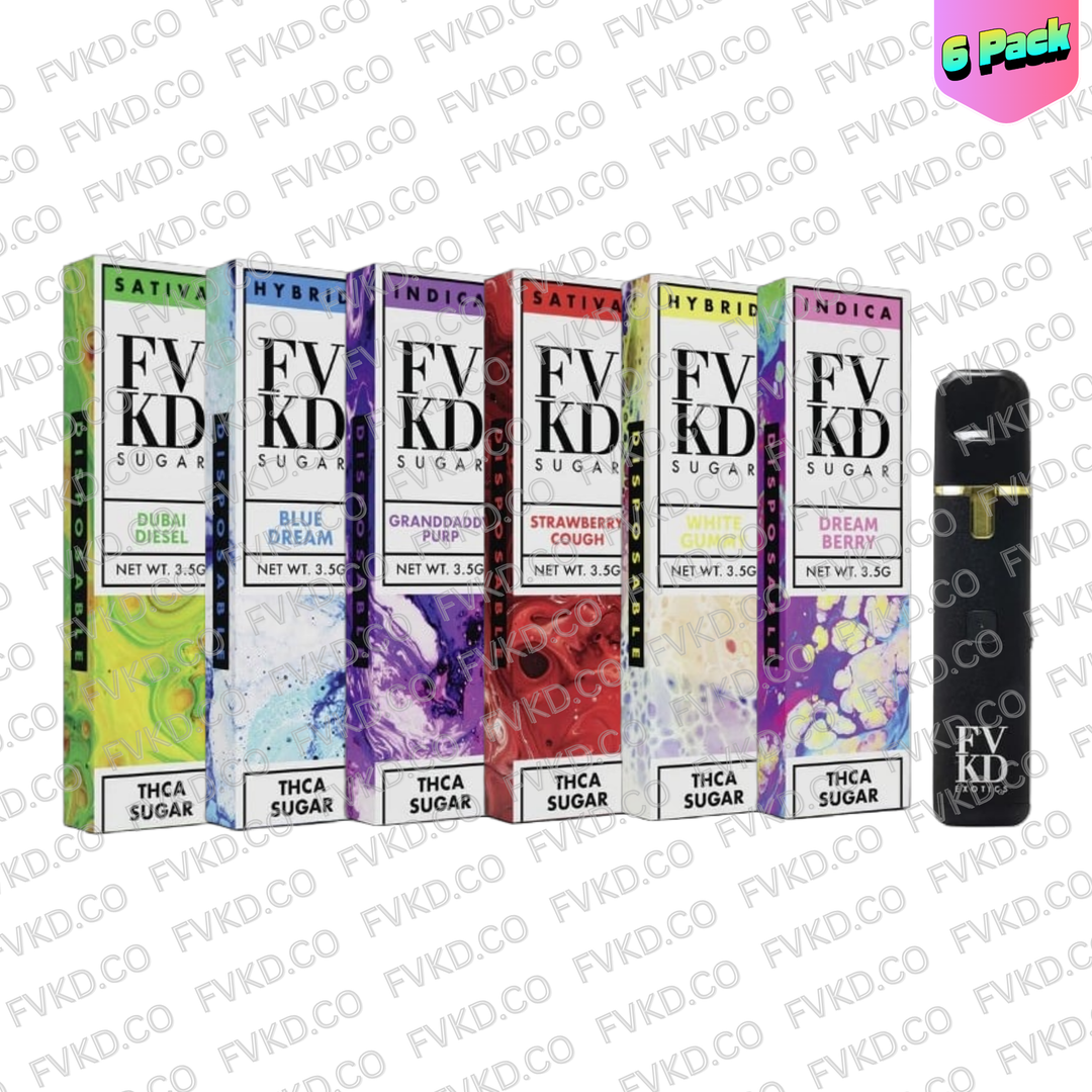 FVKD THCA SUGAR DISPOSABLE | 3.5g. VI FVKD THCA SUGAR DISPOSABLE | 3.5g. VI