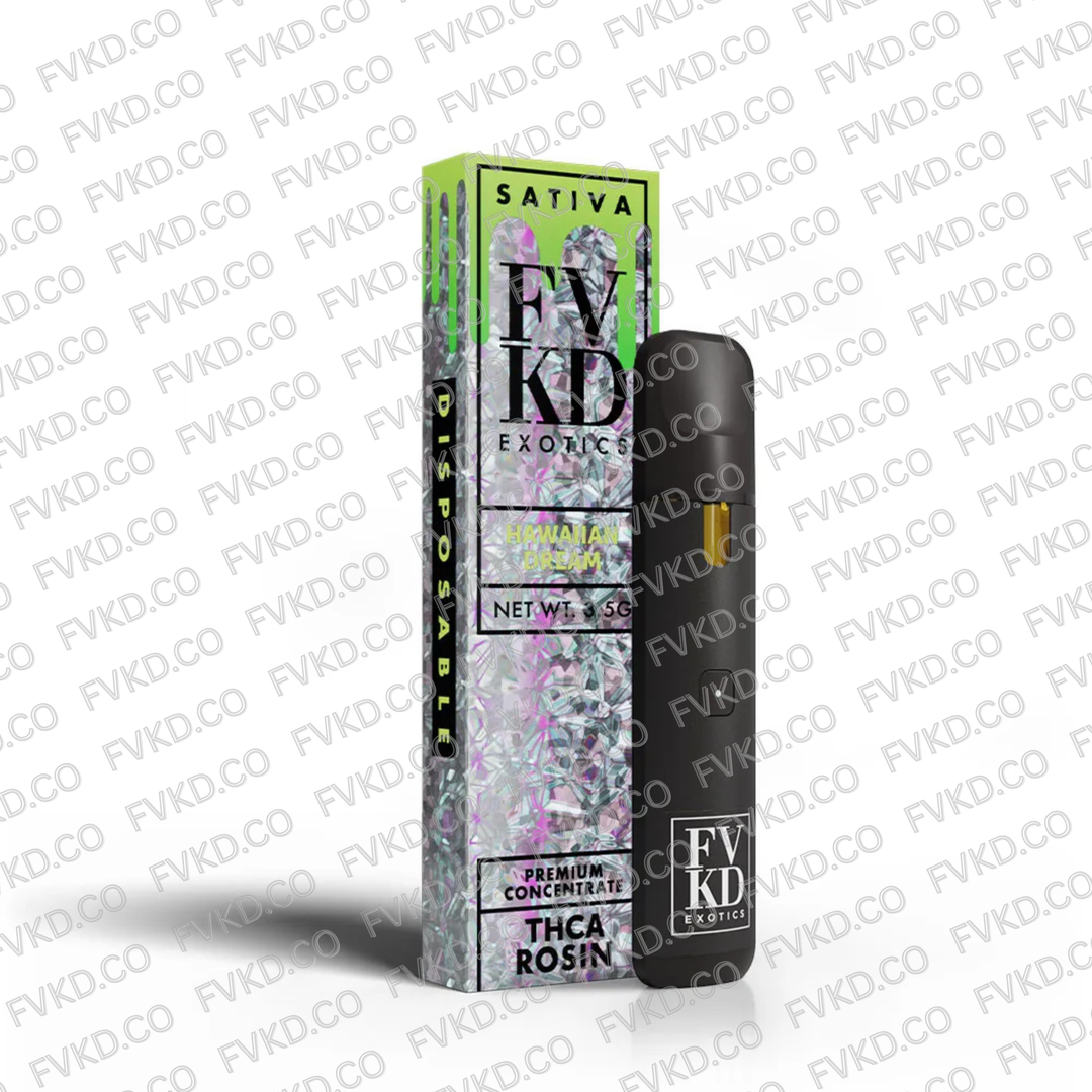 FVKD EXOTICS THCA ROSIN DISPOSABLE | 3.5G , VI