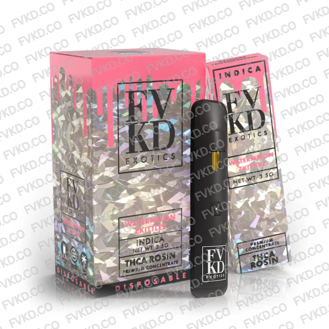 FVKD EXOTICS THCA ROSIN DISPOSABLE | 3.5G , VI