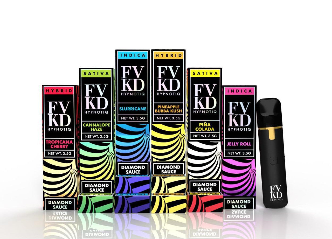 3 PACK Bundles FVKD HYPNOTIQ DIAMOND SAUCE DISPOSABLE | 3.5g - FVKD.co